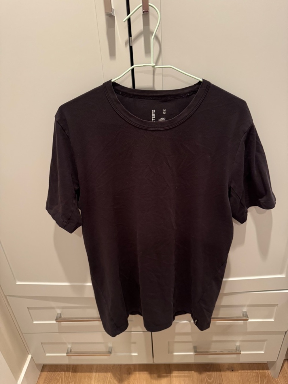 Arcteryx Black Crew dry fit T‑Shirt